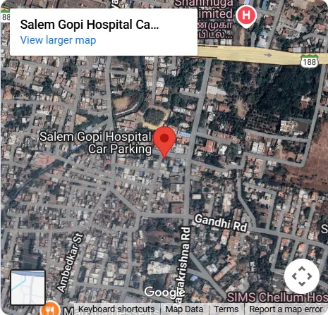 Gopi Hospital Car Parking map